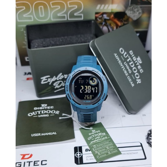 DG 8100 OUTDOOR JAM TANGAN TERLARIS DS 8100 DIGITEC ORIGINAL 8100 FASHION