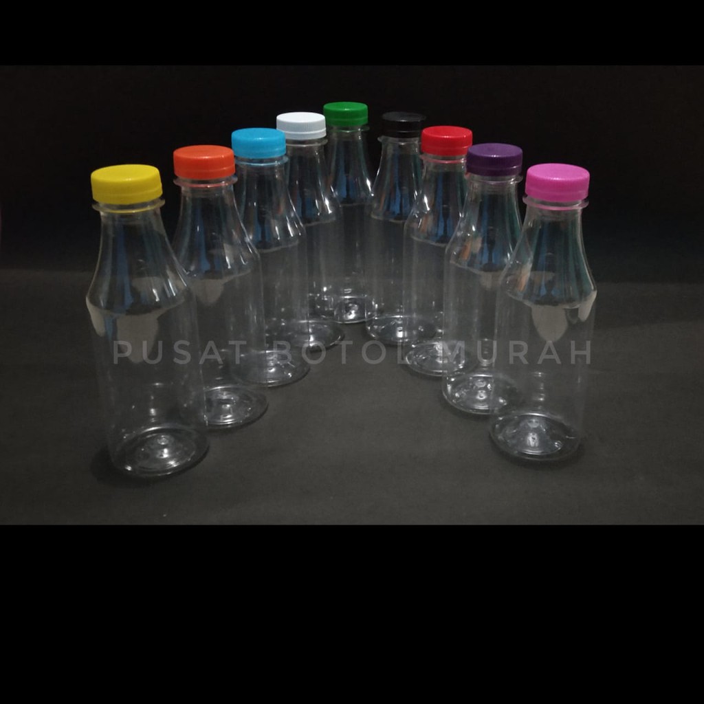 Botol plastik 250 ML - Hitam Botol Milk 250 Ml/ Botol Murah