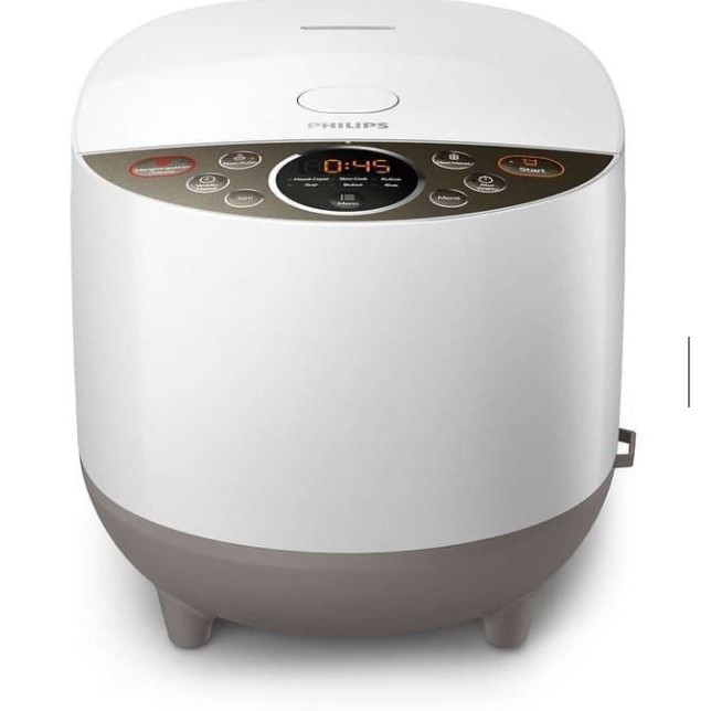 Rice cooker Magic com Philips Digital HD 4515 / 63 - 1.8L - 8 FUNGSI