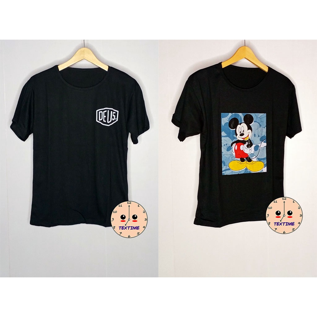 Kaos Wanita Oversize Mickey (Big) | Deus Tshirt Katun Combed Atasan Perempuan