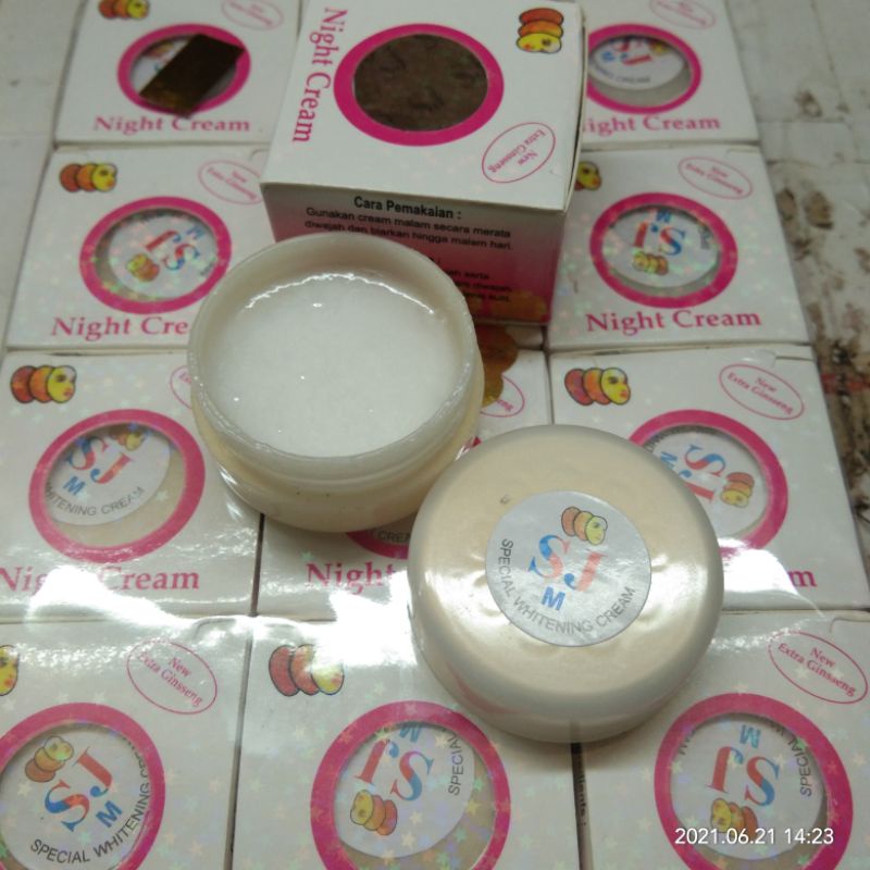 CREAM SJ TOPENG HOLO (NIGHT) ORIGINAL ECER