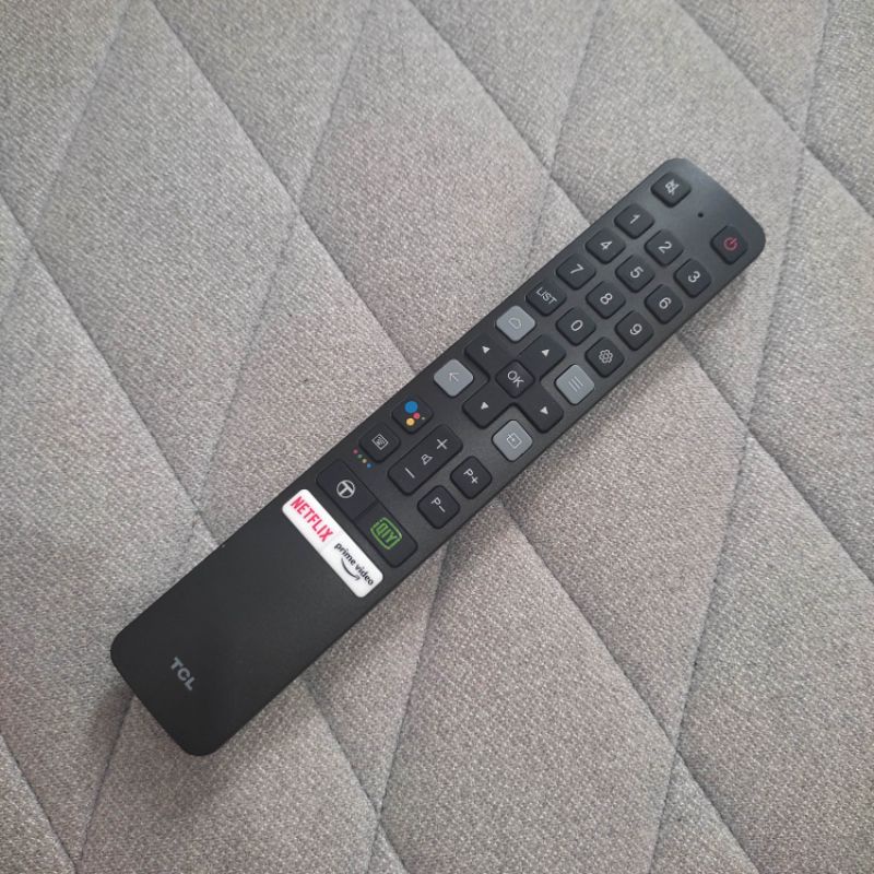 Remote TCL Smart TV Android TV Original 100% Support Bluetooth Google Assistant - Remote TCL Smart T