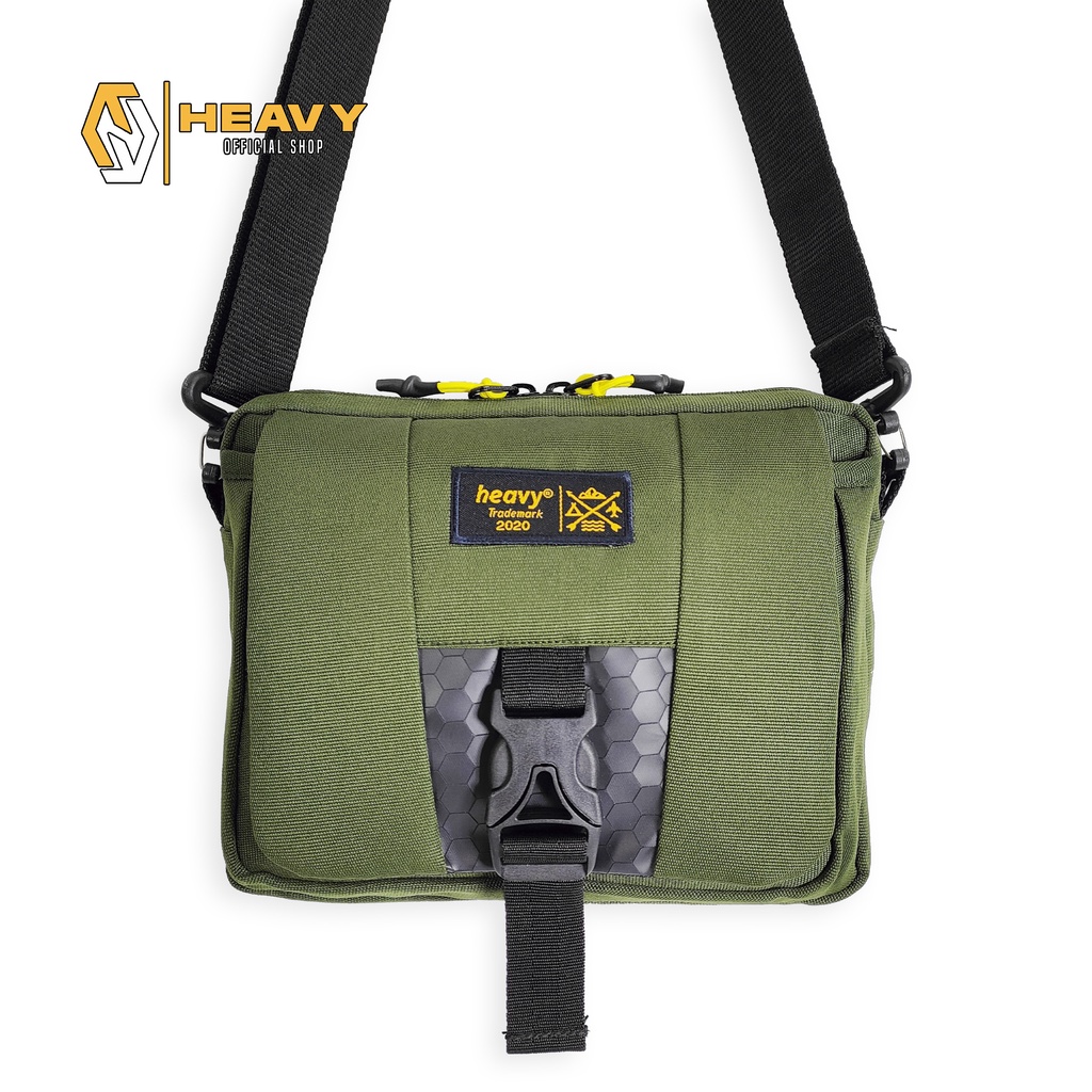 Tas Selempang Heavy Premium - Alano Tas Selempang Heavy Original - Tas Pria/Wanita Unisex - Slingbag Heavy