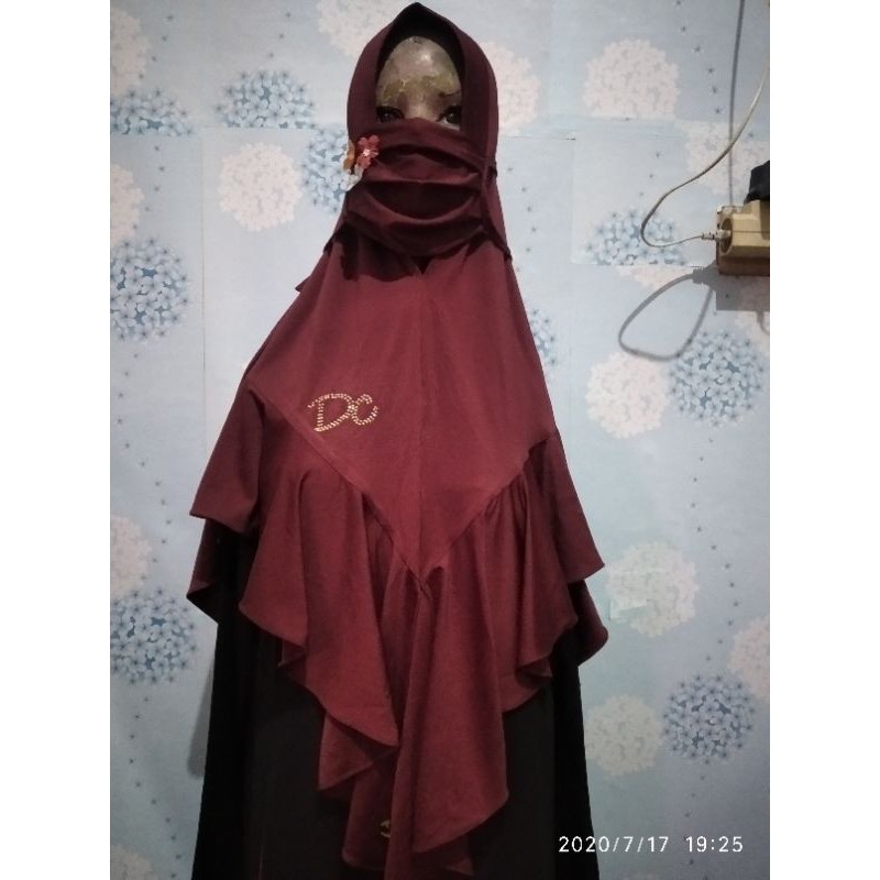 jilbab desvika (dc) masker