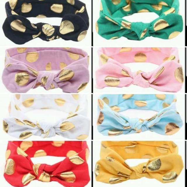 BANDANA BANDO TURBAN PITA ANAK BAYI BABY HEADBAND HAIRBAND MURAH DISKON