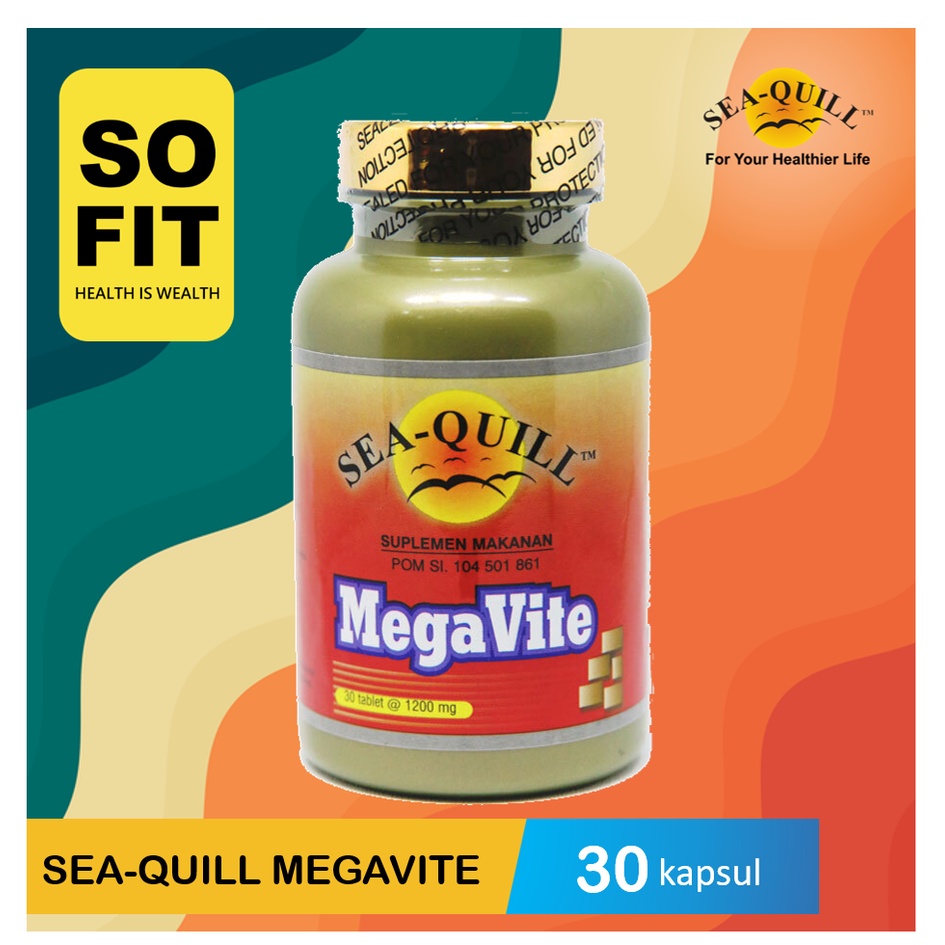 SEA-QUILL VITAMIN SERIES / SEAQUILL Multivitamin / Calmagzinc / Omega 3 /  Joint Mover / Eye Bright / Z3 / Vitamin E / Vitamin C