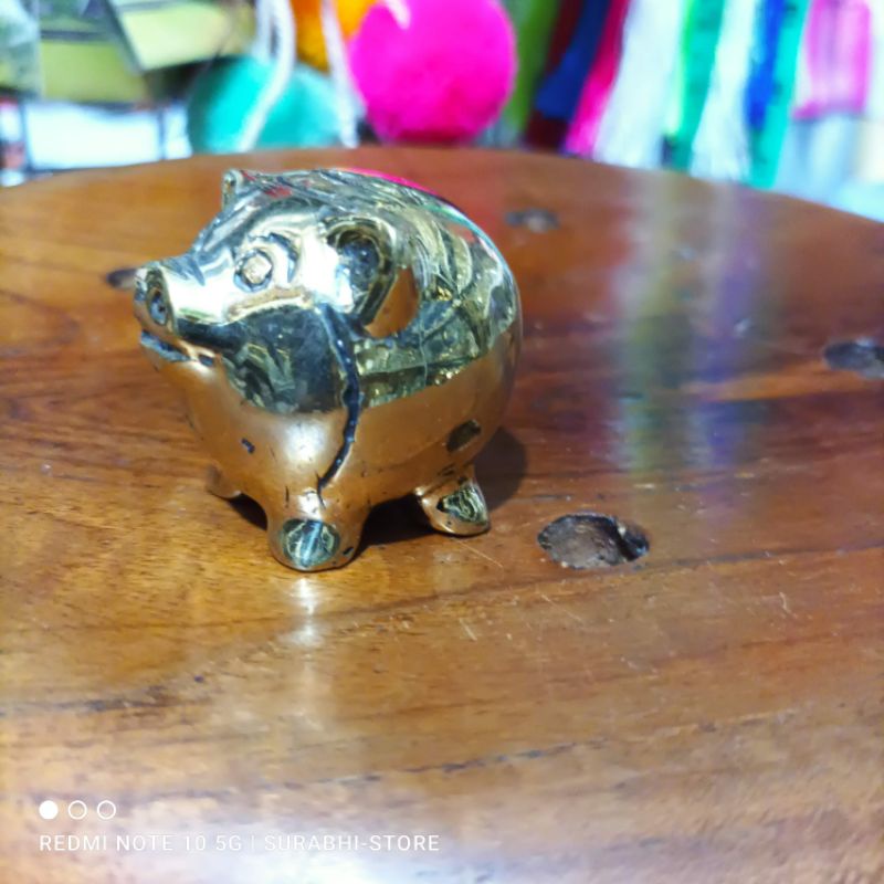 patung Pig angry bird mini