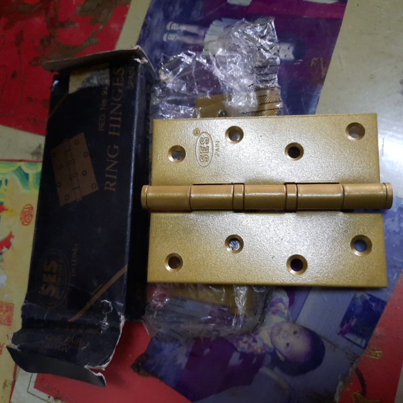 engsel kepet kuning gold ses pintu
