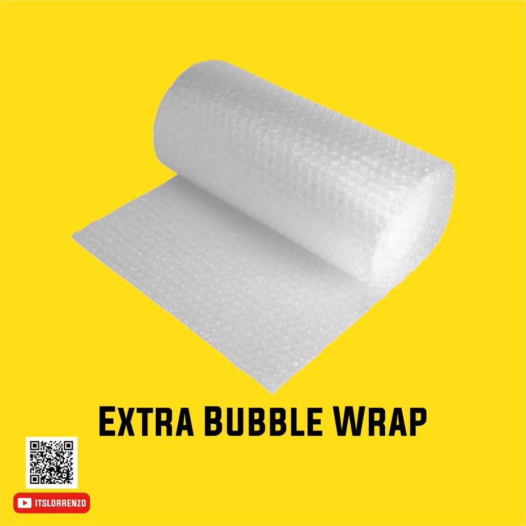 

Bubble Wrap Tambahan Pengaman
