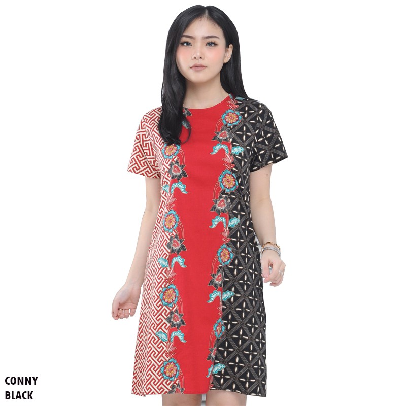 CONNY DRESS - Dress Batik Wanita Terusan Wanita