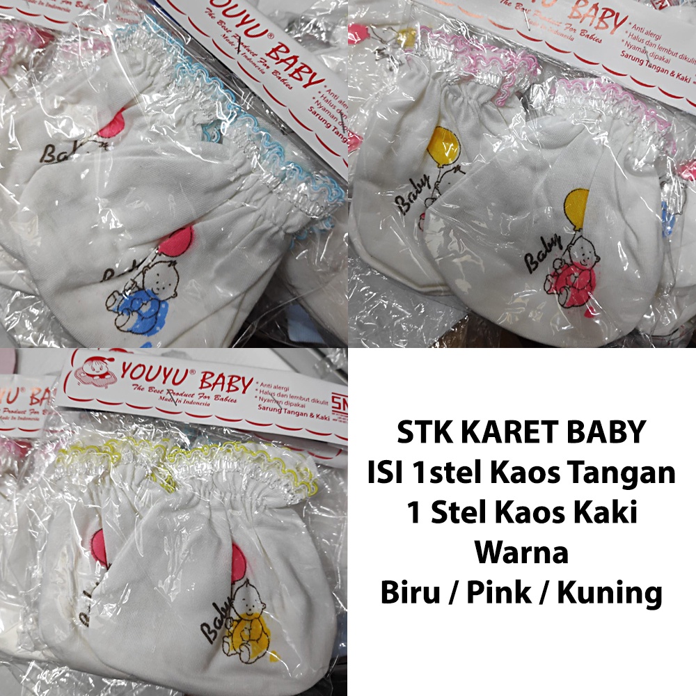 Kaos Kaki dan Sarung Tangan Bayi STK Youyu Baby