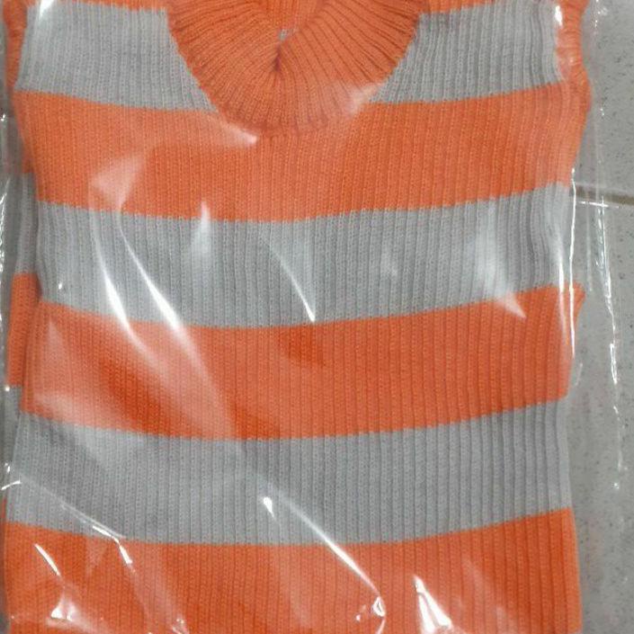 Baju Rajut Anak Dress Sabrina tangan bolong bahu