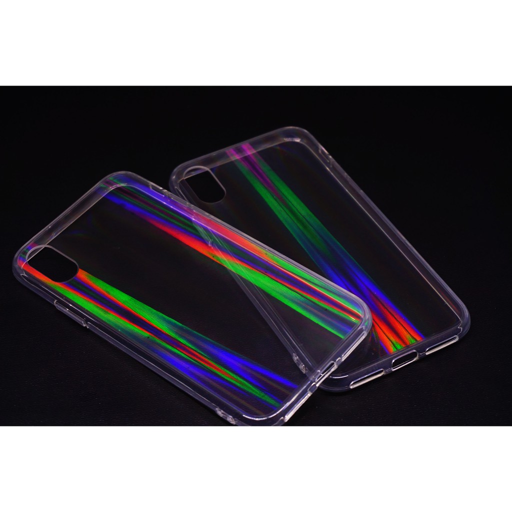 GoodCase - Case iPh 9+/ XS Max | X/ XS SoftCase TPU UV Rainbow