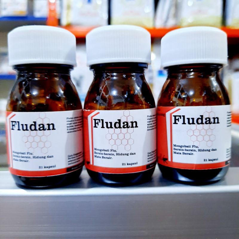 fludan obat flu kucing capsul isi 21butir