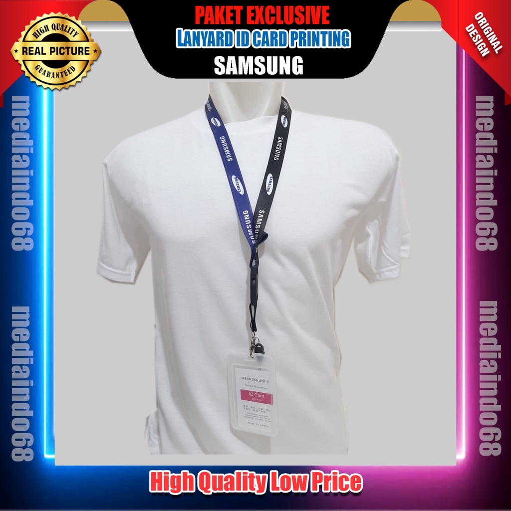 

SAMSUNG Lanyard ,Strap ID, HP/Flashdisk Printing Digital (Paket Lengkap Exclusive)