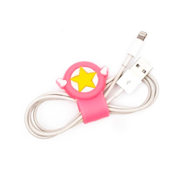 

PEREKAT-PENGIKAT- CORD HOLDER 3D TEBAL/ KLIP KABEL/ PENGIKAT KABEL CHARGER - CARTOON - PKTZ-014