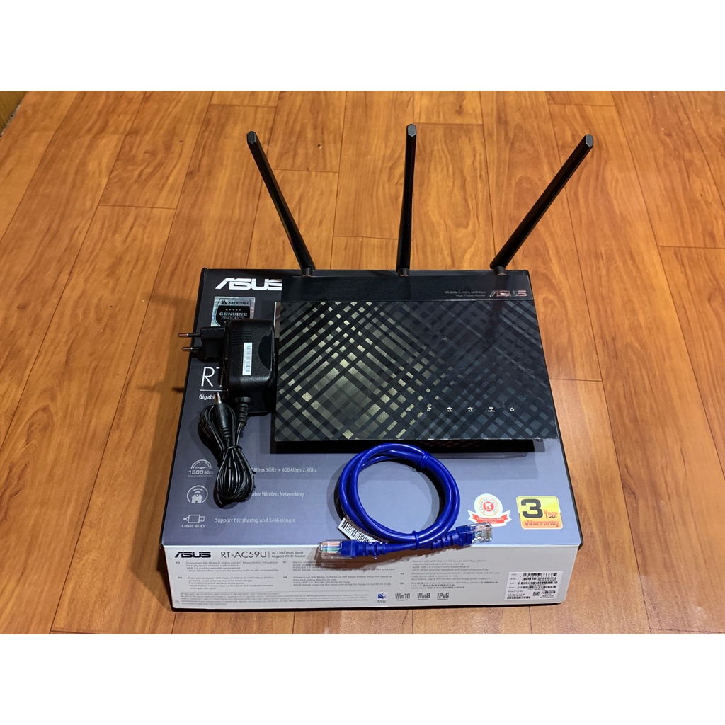 High Power Router ASUS RT-N18U WiFi TurboQAM 600Mbps 3in1 Repeater dll