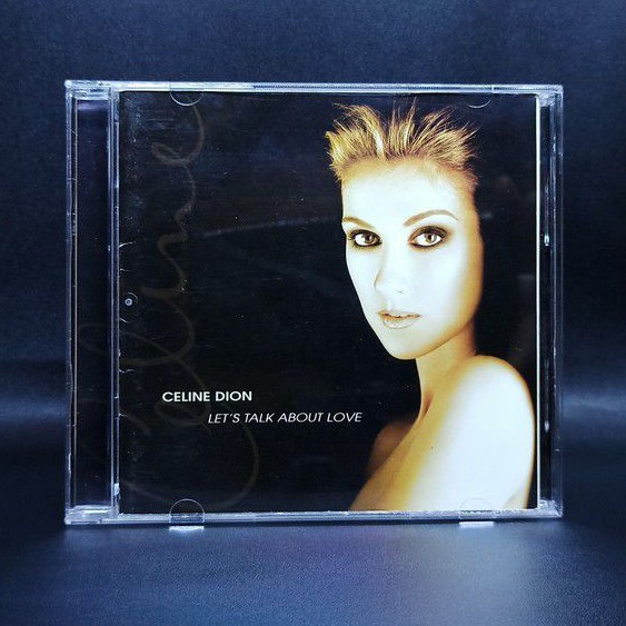 CD CELINE DION LET'S TALK ABOUT LOVE & TAKING CHANCES WORLD TOUR THE CONCERT ORIGINAL