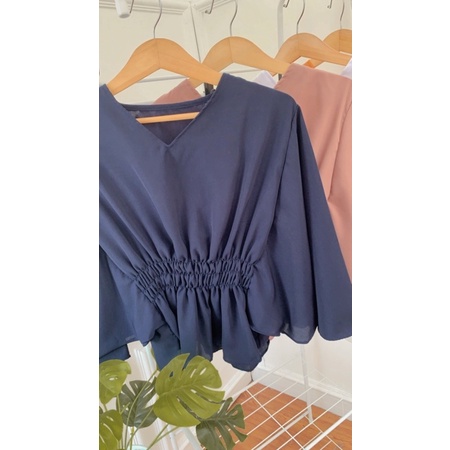 BATWIN BLOUSE BAHAN WOLFIS