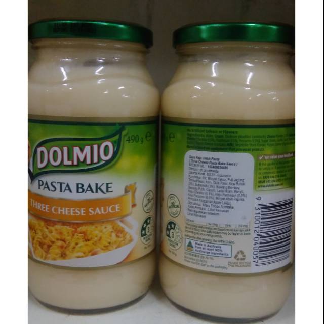 

Dolmio pasta bake three cheese sauce 490gr