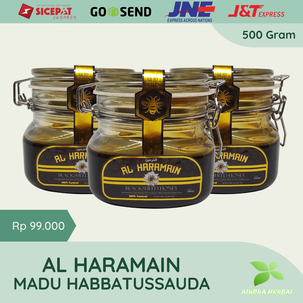 

Madu Al Haramain Blacksheed Honey Habbatussauda 500 Gram 1/2 KG Asli