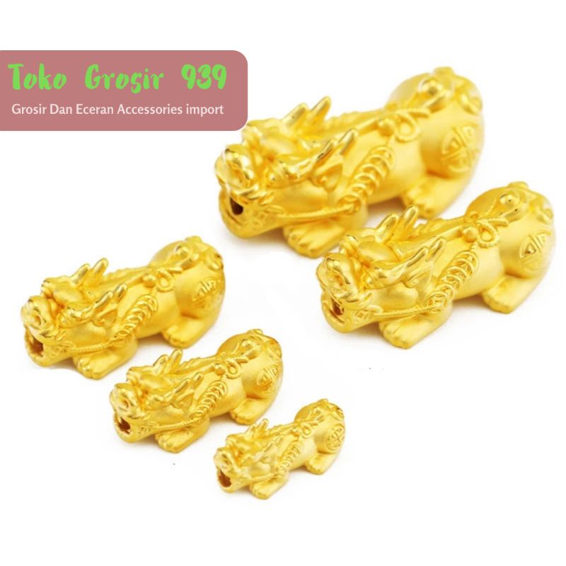 Pembatas xuping pixiu lapis emas bahan bgelang hongkong