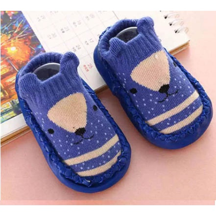 Sepatu Anak Bayi - Baby Prewalker Shoes Socks Anti Slip Kaos Kaki Anak Bayi usia 0-12 bulan