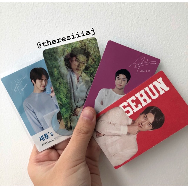 NatureRepublic Official Photocard[sehun]