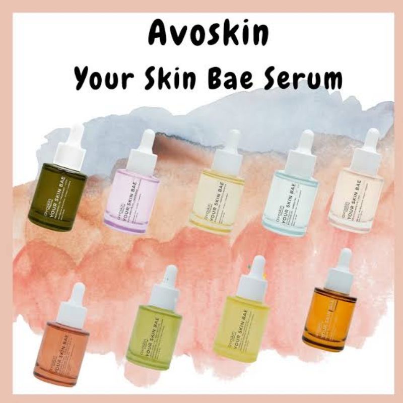 BISA COD - SERUM AVOSKIN YOUR SKIN BAE NIACINAMIDE, ALPHA ARBUTIN