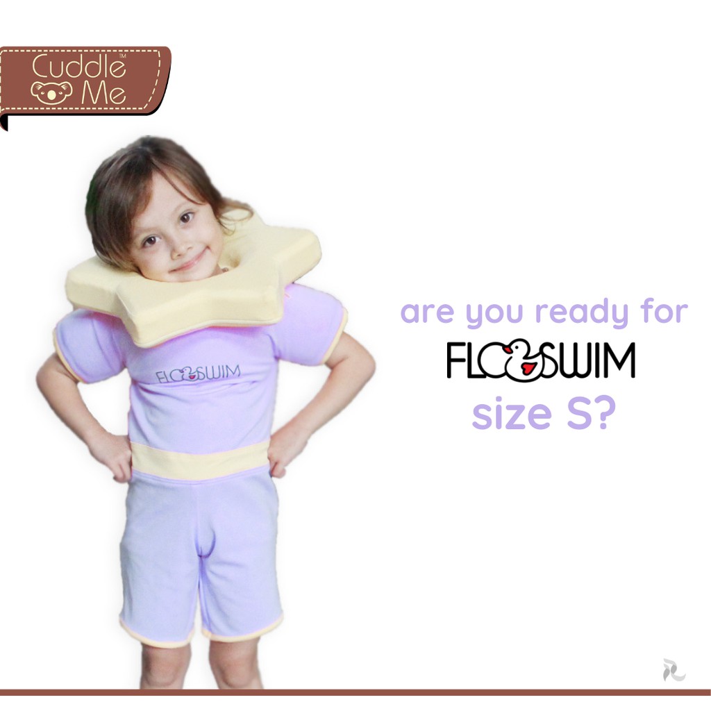 Cuddle Me FloSwim Baju Renang Anak Berpelampung Floating Swimsuit Anti Tenggelam Bisa Mengapung