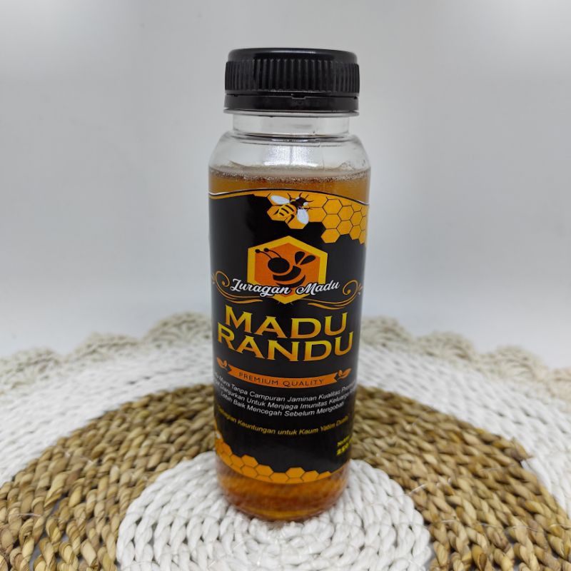 

Madu Murni Asli Randu Semi Multiflora Apis Mellifera Raw Honey 340 gram