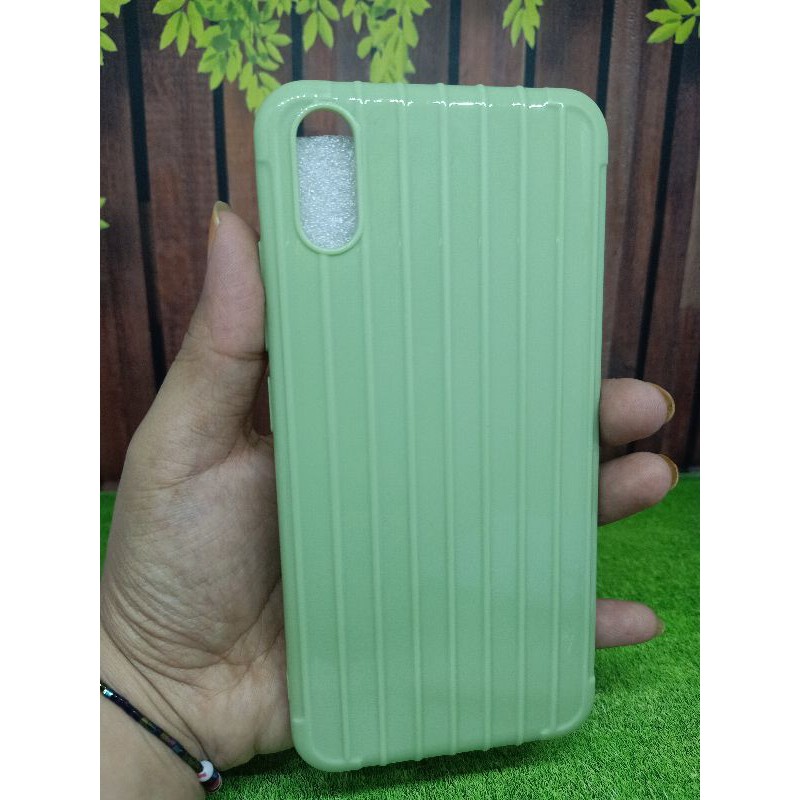 Softcase warna. model kopar.  Vivo Y91C