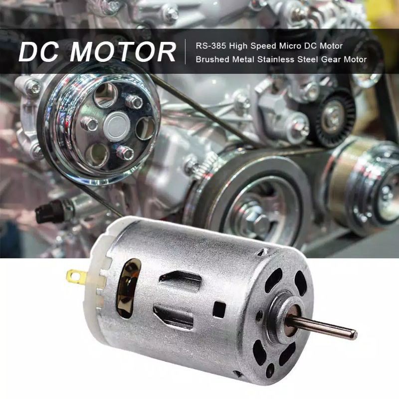 Dinamo dc RS 385 24v motor dc RS385