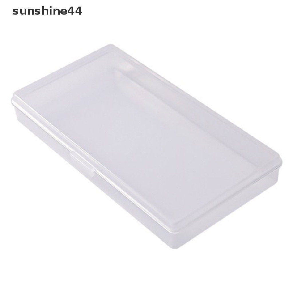 Sunshine 1pc Kotak Penyimpanan Stiker Bahan Plastik