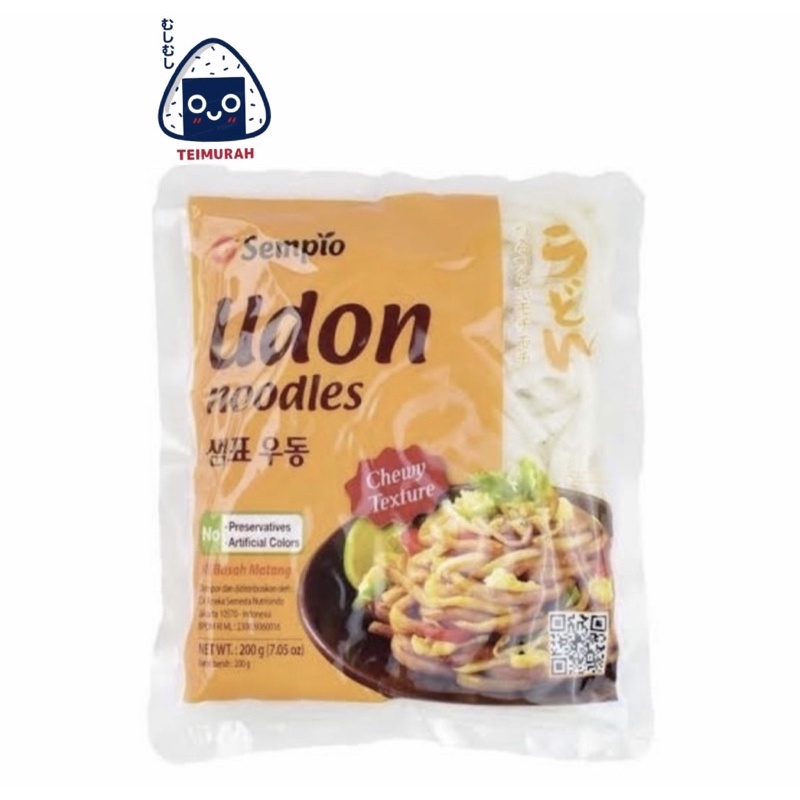 

SEMPIO UDON 200GR MIE JEPANG KOREA MATANG CHEWY FRESH NOODLES