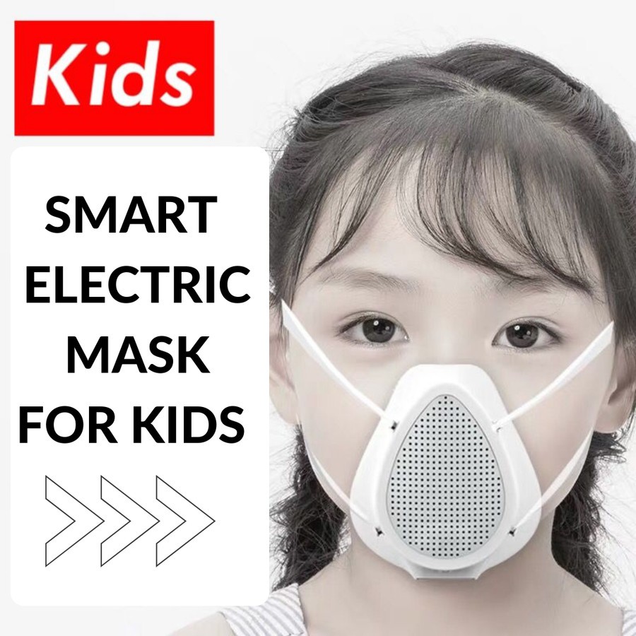 Smart Masker KN95 N95 Mask Elektrik Electric Listrik Bukan Sensi Xiaomi Covid Air Purifier Anak