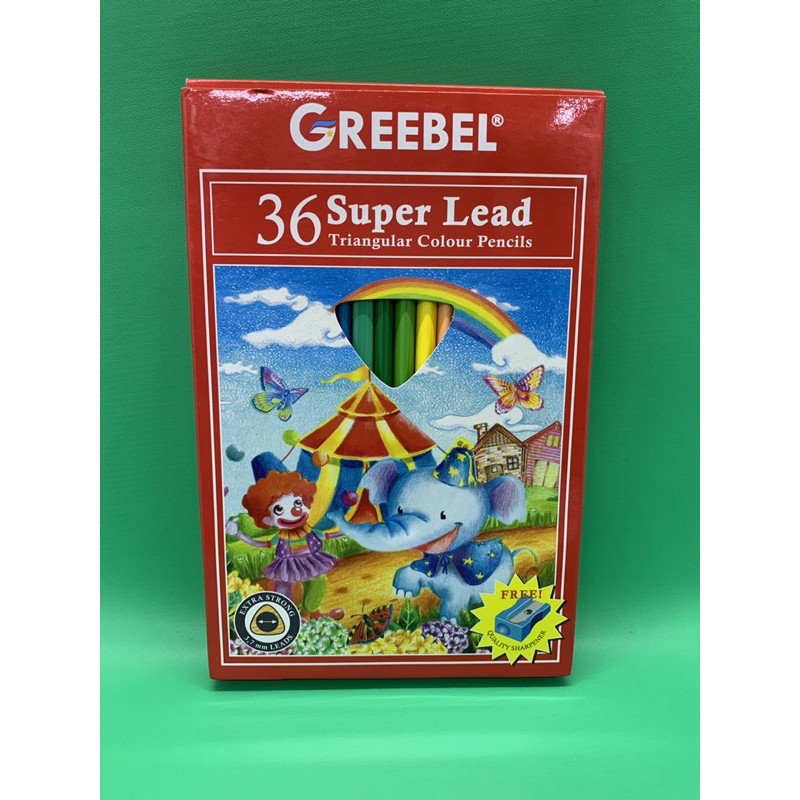

GREEBEL Pensil Warna Super Lead 36 warna 3736