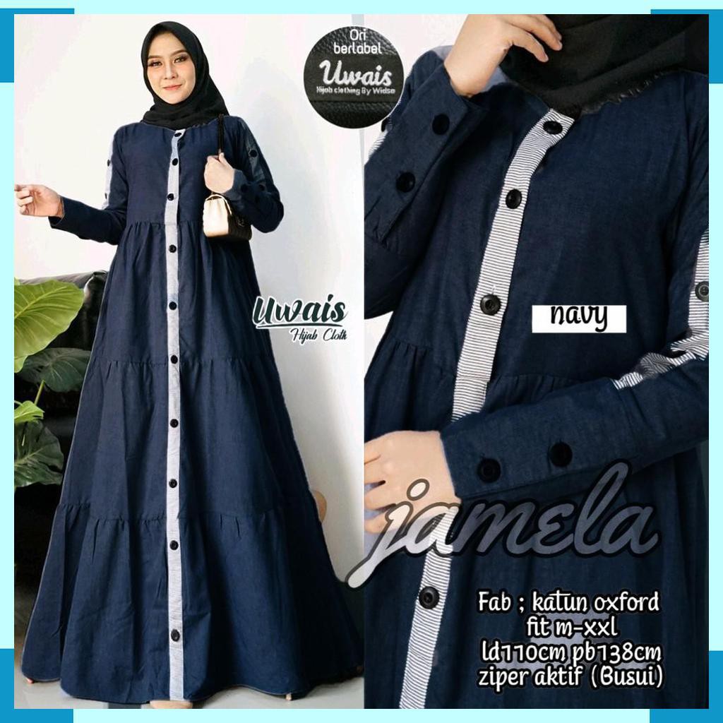DRESS GAMIS MUSLIM WANITA. FASHION MUSLIM WANITA BY UWAIS