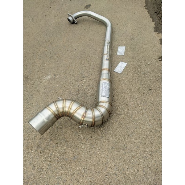 LEHER PIPA KNALPOT SATRIA FU KOBRA COBRA