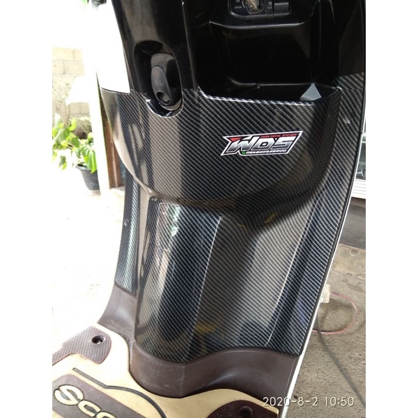 HARGA PERMETER STIKER MOTOR MOBIL KNALPOT CARBON KEVLAR GLOOSY