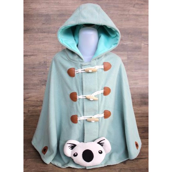 CUDDLE ME DUFFLE CAPE MULTIFUNCTION JACKET FOR KIDS OCEANUS R65