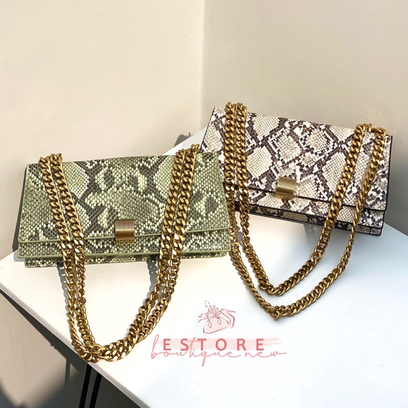 CnK Trapeze Chain Shoulder Bag