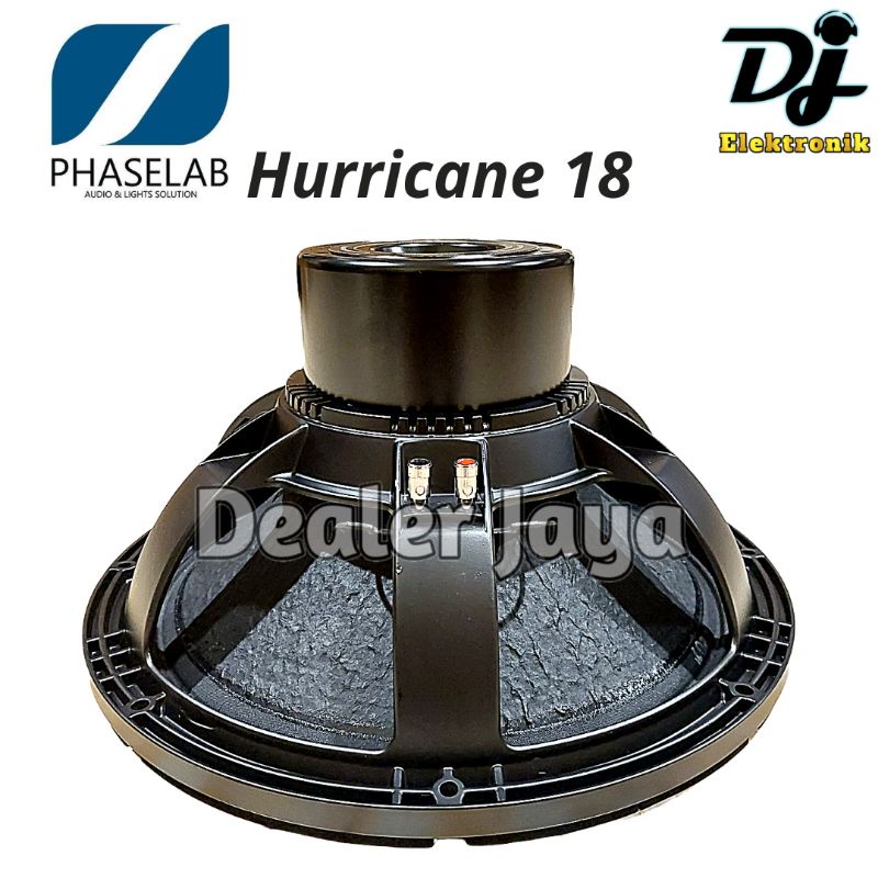 Speaker Komponen Phaselab DR Audio HURRICANE 18 NEO / HURRICANE18 NEO - 18 inch (NEO) Phase Lab