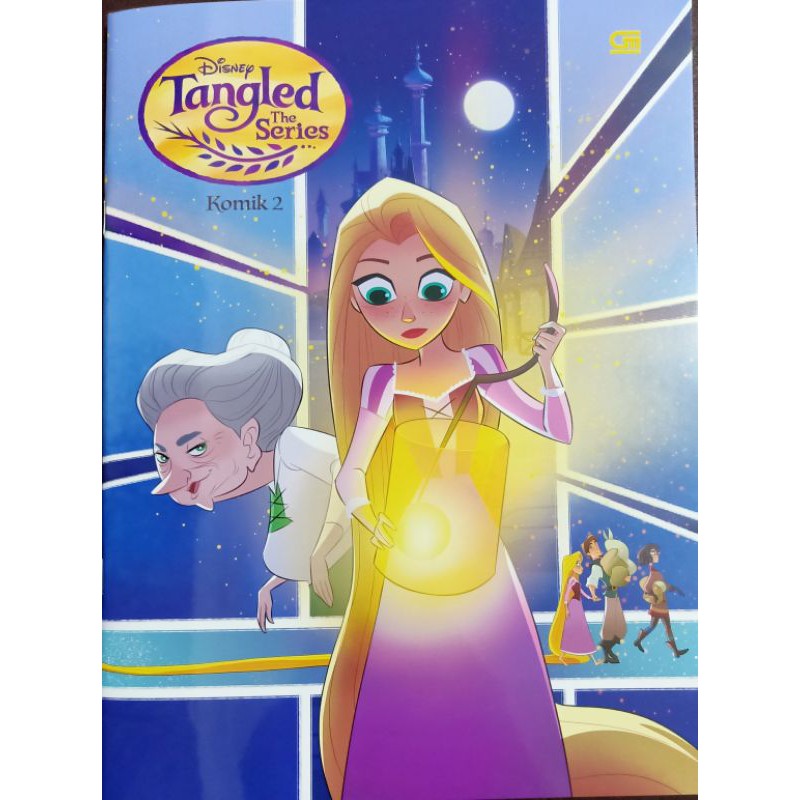 Buku Cerita Anak Disney Tangled / Rapunzel The Series Komik 2 ( 3 Komik+ 2 Kisah)