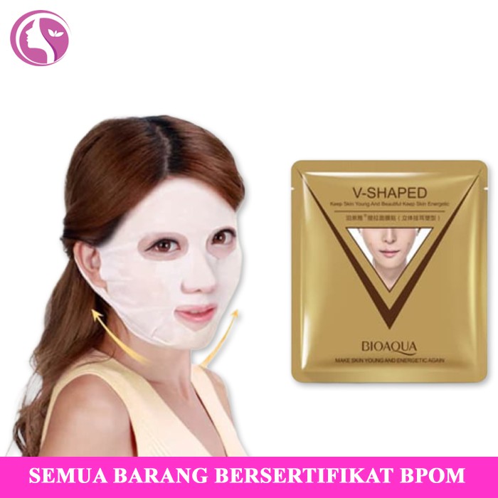 SS109 Masker Tirus Bioaqua Masker Wajah Bioaqua Masker Bioaqua Masker V SHAPED Bioaqua