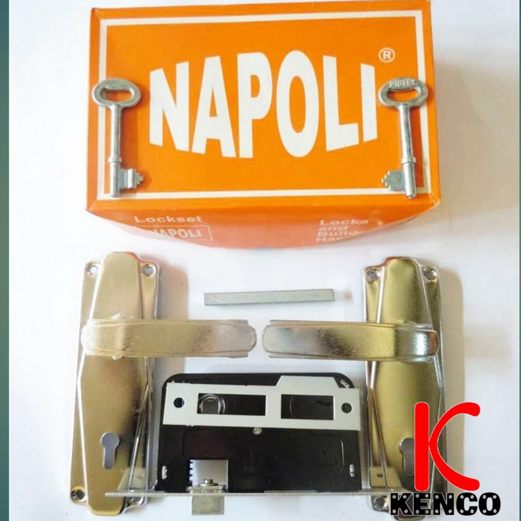 Kunci Pintu Napoli / Kunci Pintu Rumah / Kunci Pintu Kecil / Pegangan Pintu / Handle Pintu Napoli