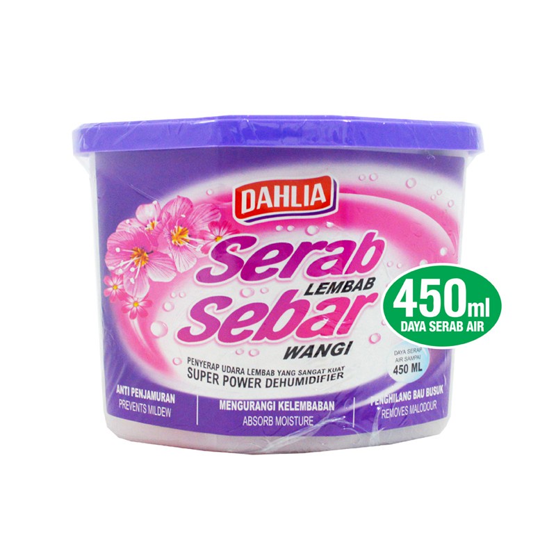 KAMPER DAHLIA Serap Lembab Wangi CASE 250gr cocok untuk kamar mandi