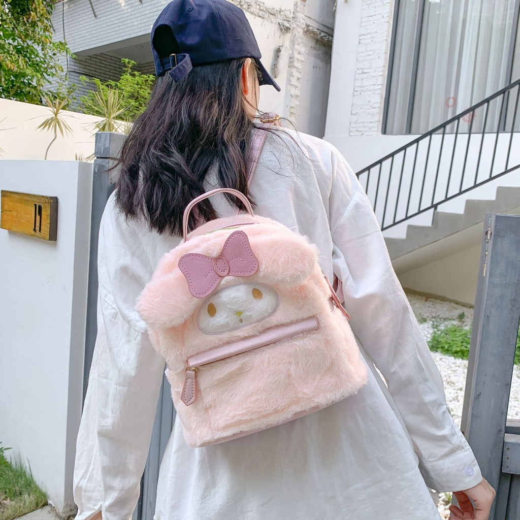 TAS RANSEL MELODY CINNAMOROLL HELLO KITTY BACKPACK BAG IMPOR ANAK PEREMPUAN DEWASA LUCU