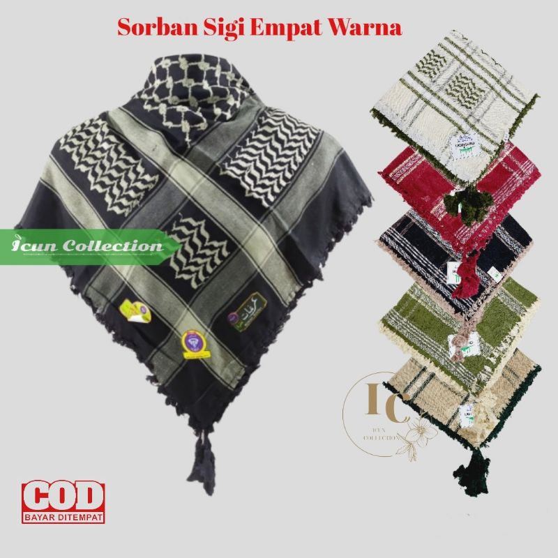 Sorban Sigi Empat | Sorban Almasin Warna