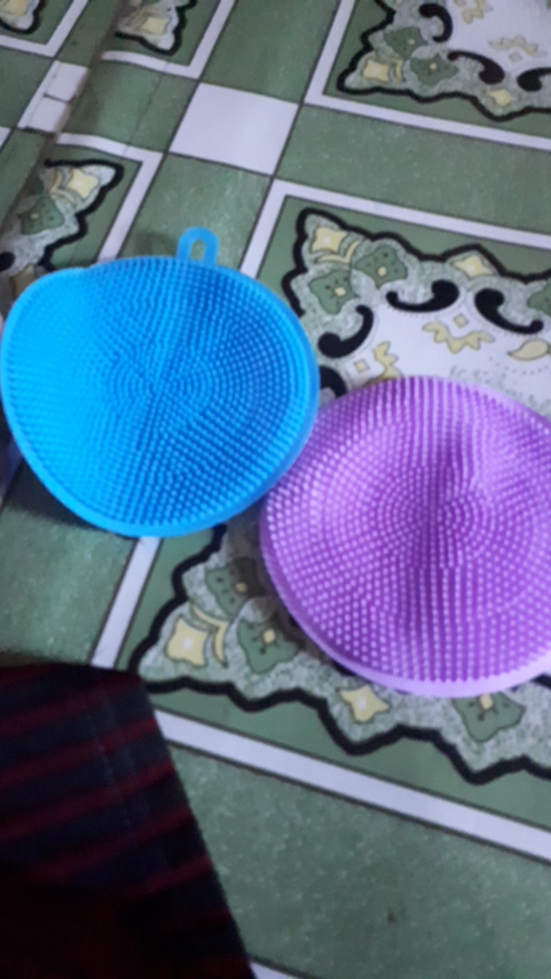 Silikon Cuci Piring Buah Anti Panas Spon Cuci Piring Wajan Anti Bakteri Ha19